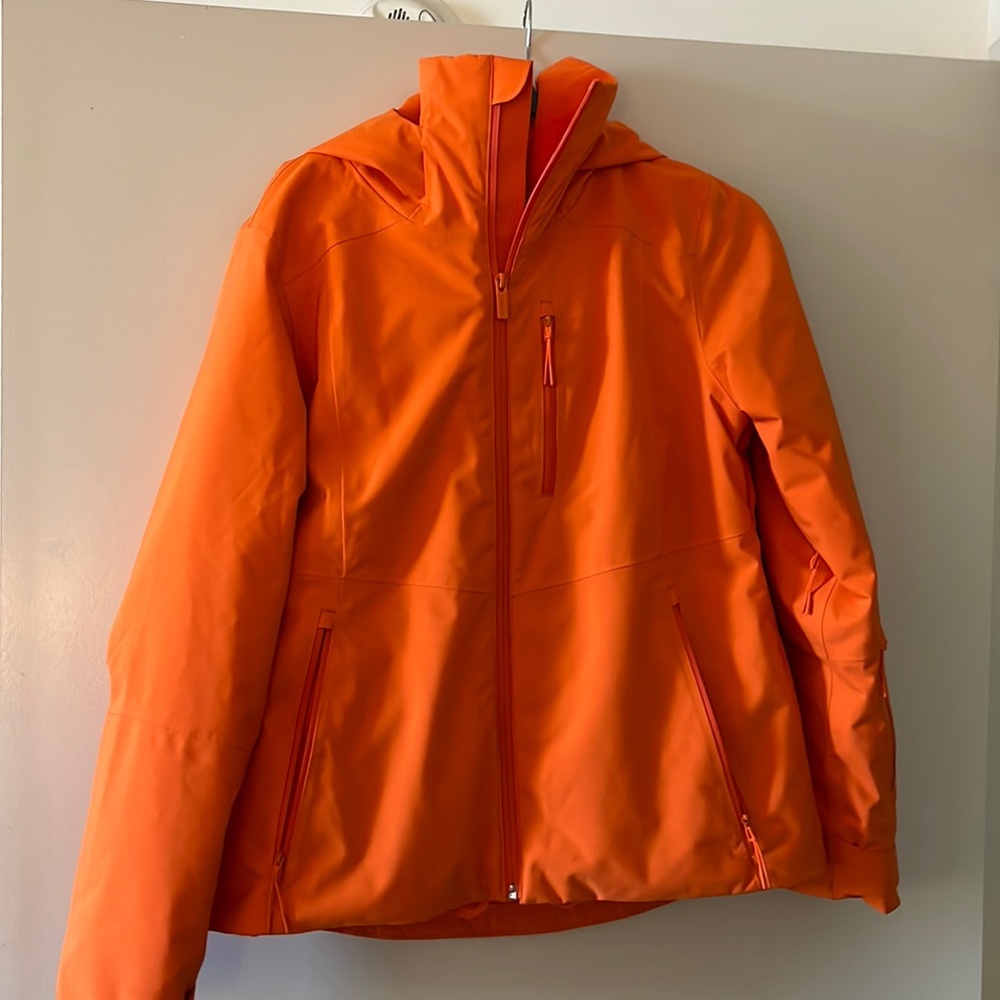 Halfdays Ski Jacket - Lawerence Jacket - bright orange. Size: MEDIUM. Never worn